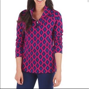 ⚜️3/$20 Mud pie poppy half zip pullover sweatshirt